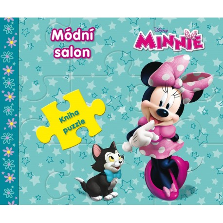 Minnie - Módní salon - Kniha puzzle