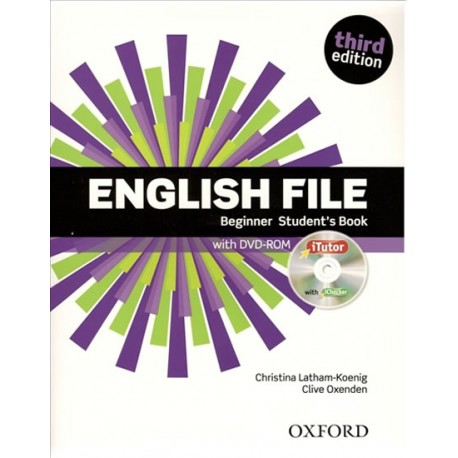 English File third edition Beginner Student´s book (without iTutor CD-ROM)