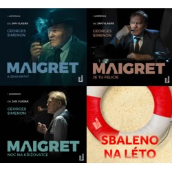 Maigret - CDmp3 (komplet Maigret a jeho mrtvý, Je tu Felicie, Noc na křižovatce)