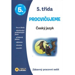 Český jazyk 5. třída procvičujeme - Zábavný pracovní sešit