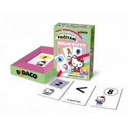 Vzdělávací karty - Počítání - Hello Kitty