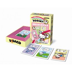 Vzdělávací karty - Hodiny - Hello Kitty