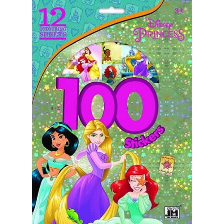 Princezny - 100 samolepek