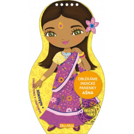 Oblékáme indické panenky - Ašna