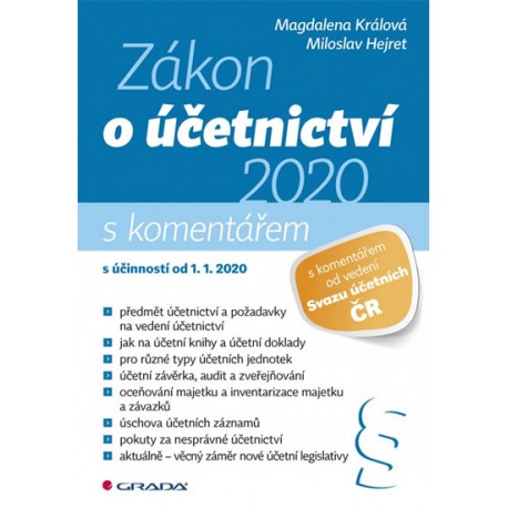Zákon o účetnictví 2020 s komentářem