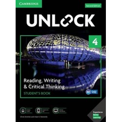 Unlock Level 4 Reading, Writing, & Critical Thinking - Student´s Book, Mob App and Online Workbook w/ Downloadable Video