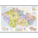 Česká republika - školní administrativní mapa 1:375 tis.