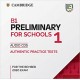 B1 Preliminary for Schools 1 for revised exam from 2020 Audio CD