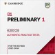 B1 Preliminary 1 for revised exam from 2020 Audio CD