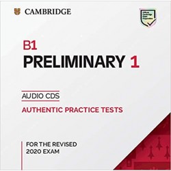 B1 Preliminary 1 for revised exam from 2020 Audio CD