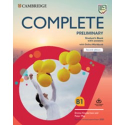 Complete Preliminary Second edition Student´s Book with answers with Online Workbook