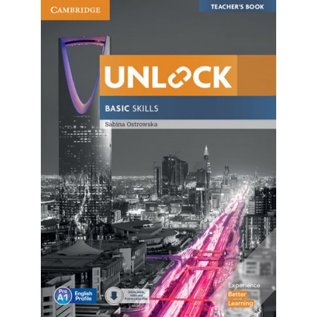 Unlock Basic Skills Teacher´s Book with Downloadable Audio and Video and Presentation Plus