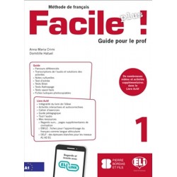 Facile plus 1 - Guide pedagogique + 2 AUDIO CDs