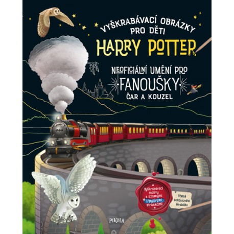 Vyškrabávací obrázky pro děti: Harry Potter