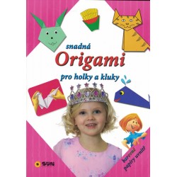 Snadná origami pro holky a kluky - růžová