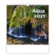 Kalendář 2021 nástěnný: Aqua, 340x325