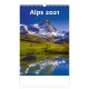 Kalendář 2021 nástěnný: Alps, 315x450