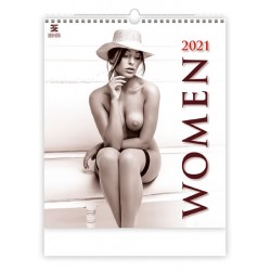 Kalendář 2021 nástěnný Exclusive: Women, 450x520