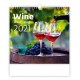 Kalendář 2021 nástěnný: Wine, 340x325