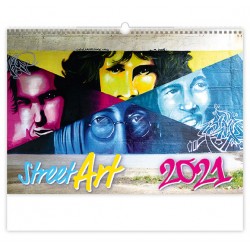 Kalendář 2021 nástěnný: Street Art, 450x315