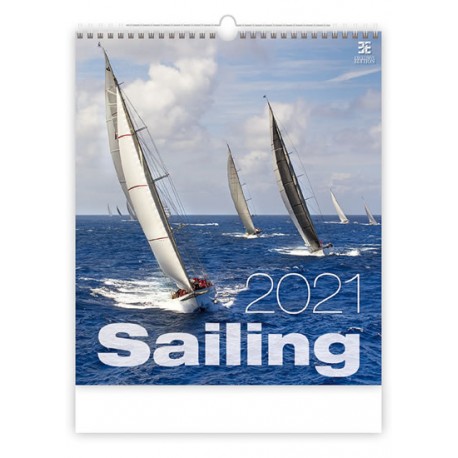Kalendář 2021 nástěnný Exclusive: Sailing, 450x520