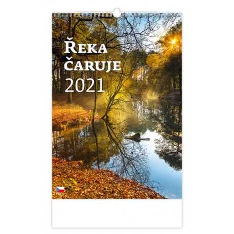 Kalendář 2021 nástěnný: Řeka čaruje, 315x450