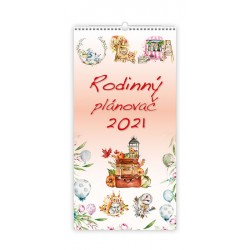 Kalendář 2021 nástěnný: Rodinný plánovač, 315x630