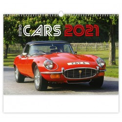 Kalendář 2021 nástěnný: Retro Cars, 450x315