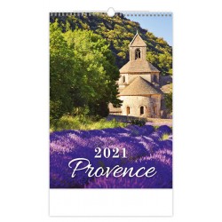 Kalendář 2021 nástěnný: Provence, 315x450
