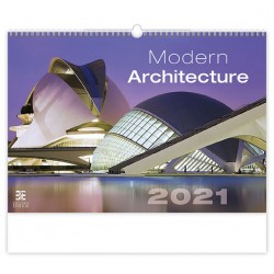 Kalendář 2021 nástěnný Exclusive: Modern Architecture, 485x340