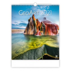 Kalendář 2021 nástěnný Exclusive: Geo Art, 450x520