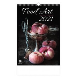 Kalendář 2021 nástěnný Exclusive: Food Art, 340x485