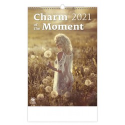 Kalendář 2021 nástěnný Exclusive: Charm of the Moment, 340x485