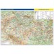 Česká republika - školní nástěnná vlastivědná mapa 1:370 tis./136x96 cm