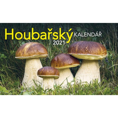 Kalendář 2021 - Houbařský, stolní