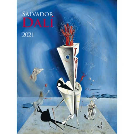 Kalendář 2021 - Salvador Dalí, nástěnný