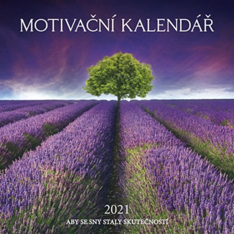 Kalendář 2021 - Motivační kalendář, nástěnný