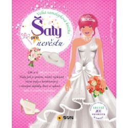 Šaty pro nevěstu - Velká samolepková knížka