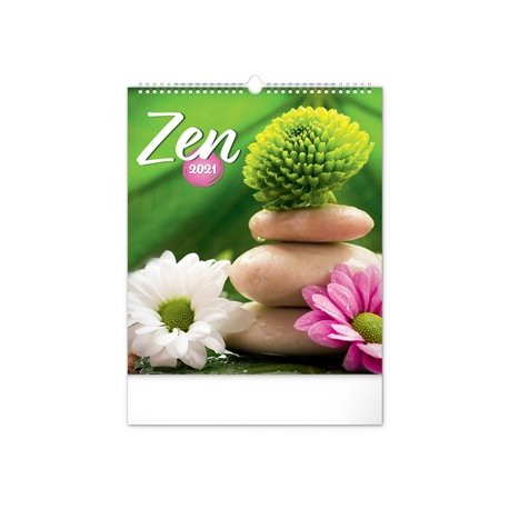 Nástěnný kalendář Zen 2021, 30 × 34 cm