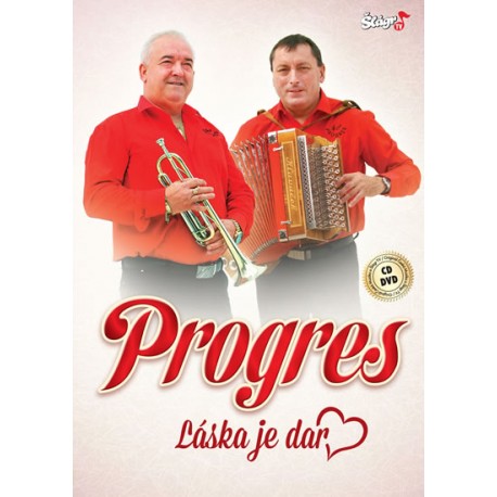 Progres - Láska je dar - CD + DVD
