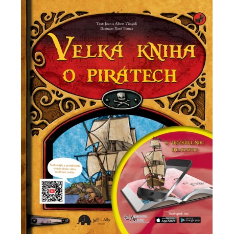 Velká kniha o pirátech s rozšířenou realitou