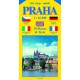 City map - guide PRAHA 1:16 000 (čeština, angličtina, italština, němčina, francozština)