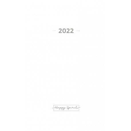 Kalendárium 2022 do diáře UNI M - Designové diáře 2022