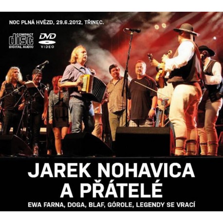 Jaromír Nohavica a přátelé 2CD+ DVD