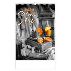 Kalendář nástěnný 2022 - Colour Art