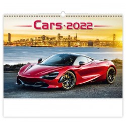 Kalendář nástěnný 2022 - Cars