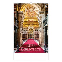 Kalendář nástěnný 2022 - Bibliotech