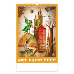 Kalendář nástěnný 2022 - Art Naive