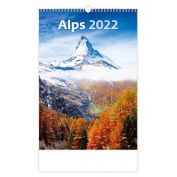 Kalendář nástěnný 2022 - Alps