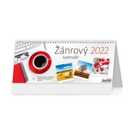 Kalendář stolní 2022 - Žánrový kalendář